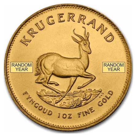 1 oz Gold Krugerrand coin for sale in Accra Ghana — gold bullion coin