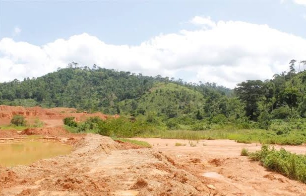 Small-scale gold mining lease for rent in Bono Region Ghana