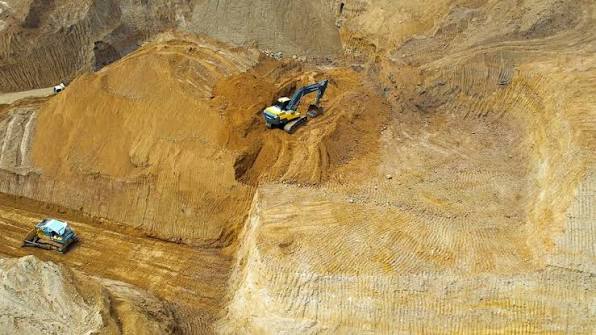 Licensed gold mining concession in the Ashanti Region of Ghana
